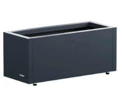 Herstera Metall-Pflanzkasten Cube Balcony LED, rechteckig, anthrazit