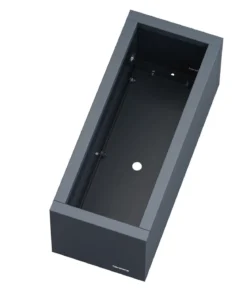 Herstera Metall-Pflanzkasten Cube Balcony LED, rechteckig, anthrazit