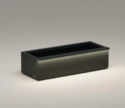 Herstera Metall-Pflanzkasten Cube Xic LED, rechteckig, anthrazit