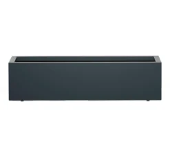 Herstera Metall-Pflanzkasten Cube Xic, rechteckig, anthrazit
