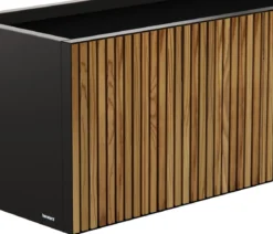 Herstera Metall-Pflanzkasten Deco Planter, rechteckig, schwarz/natur