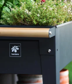 Herstera Stahl-Hochbeet Urban, ca. B85/H80/T50 cm