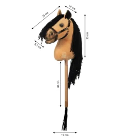 HKM KIDS Hobby Horse Premium, Buckskin