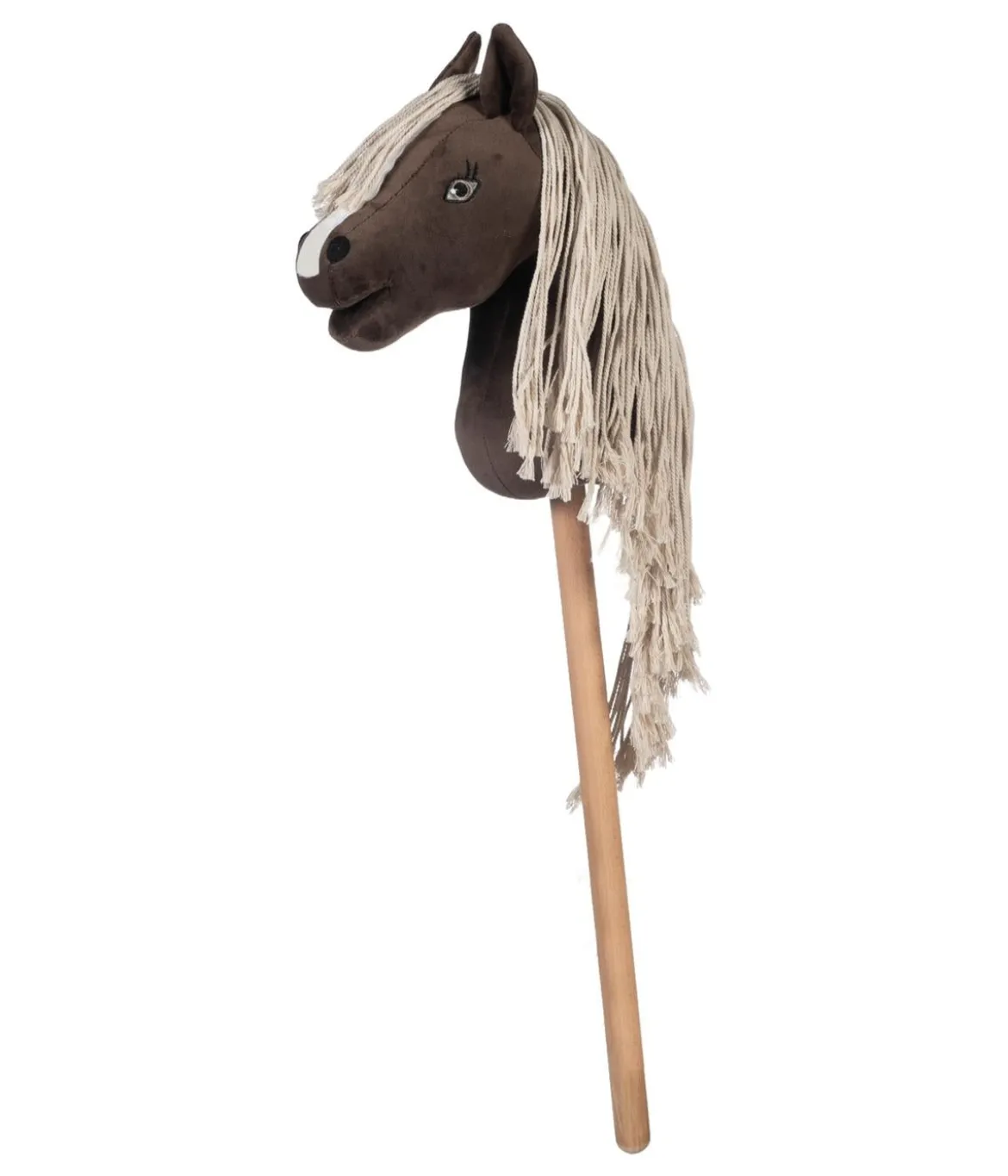 HKM KIDS Hobby Horse Professional Slim Line, dunkelbraun