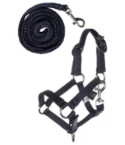 HKM KIDS Hobby Horsing Basic Halfter und Strick