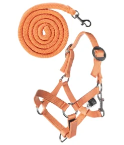 HKM KIDS Hobby Horsing Basic Halfter und Strick