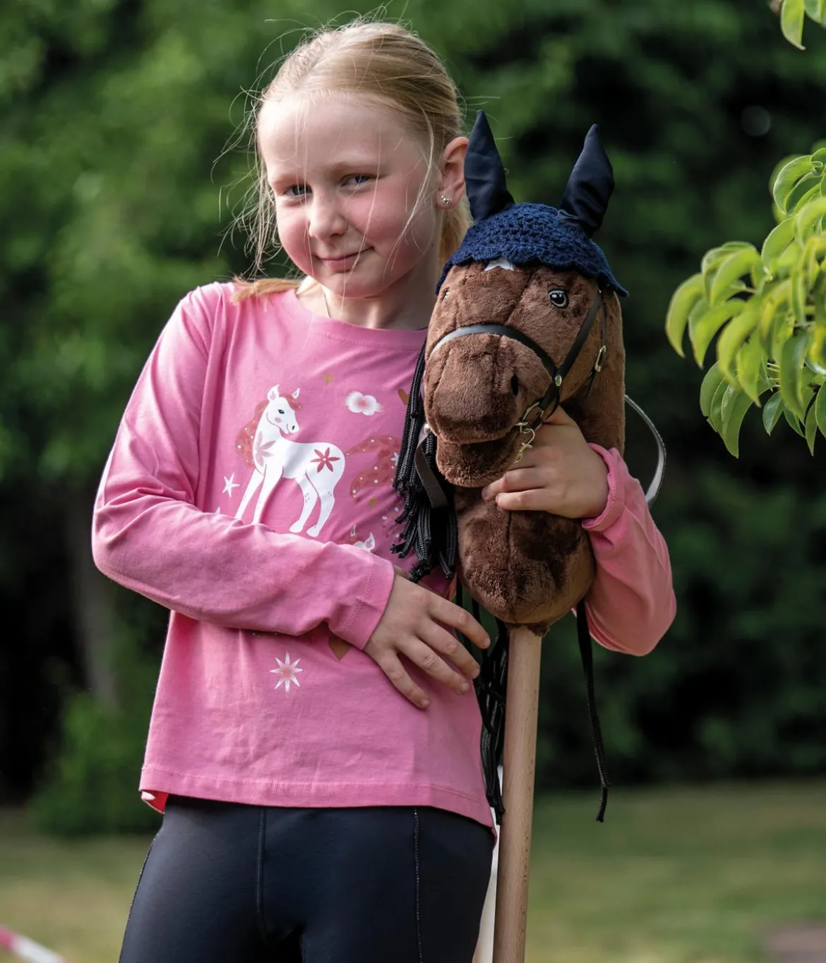 HKM KIDS Hobby Horsing Fliegenhaube