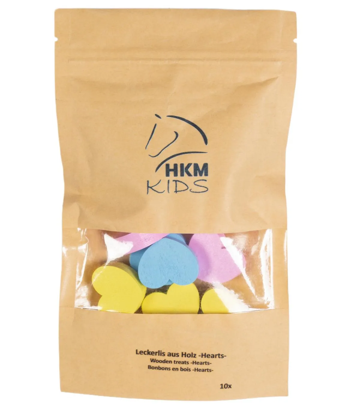 HKM KIDS Hobby Horsing Holz-Leckerlis, 10 Stk.