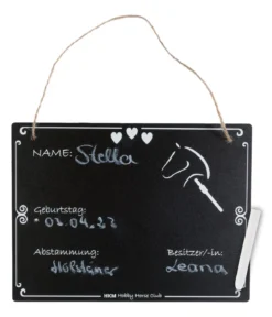 HKM KIDS Hobby Horsing Stallschild, ca. B20/H15 cm