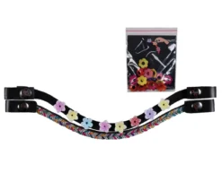HKM KIDS Hobby Horsing Stirnbänder, flower, 3-teilig