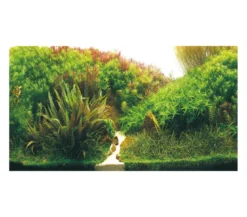 Hobby® Aquarium Rückwand Planted River/Green Rocks
