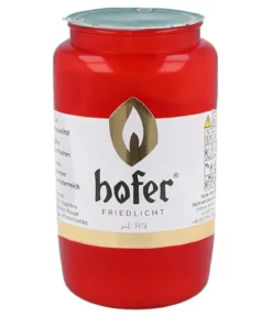 Hofer Kompositions-Öl-Licht Nr. 3, rot