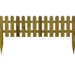 Holzwerke Kübler Holz-Steckzaun, ca. B120/H30 cm