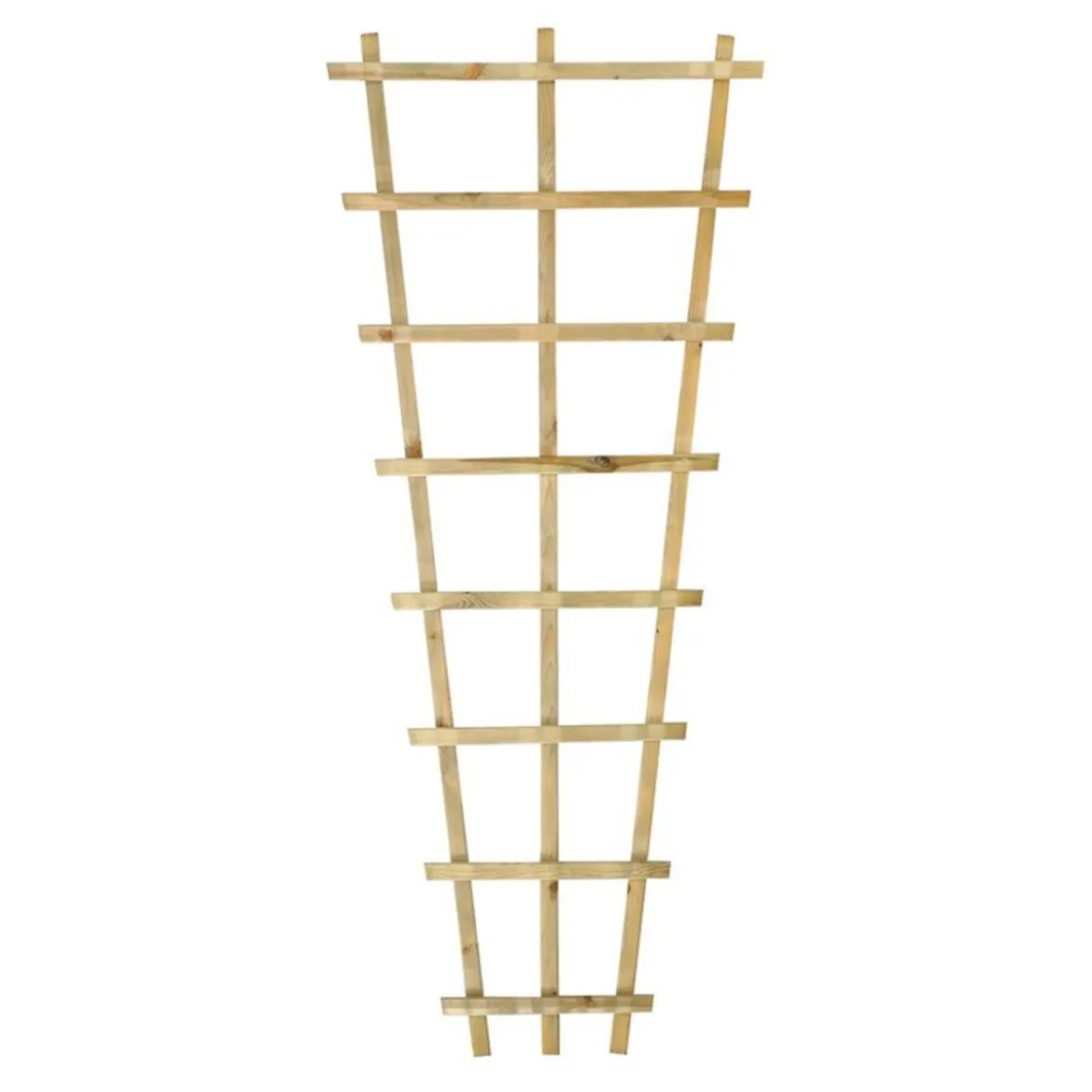 Holzwerke Kübler Holz-Trapezrankgitter, 180 cm