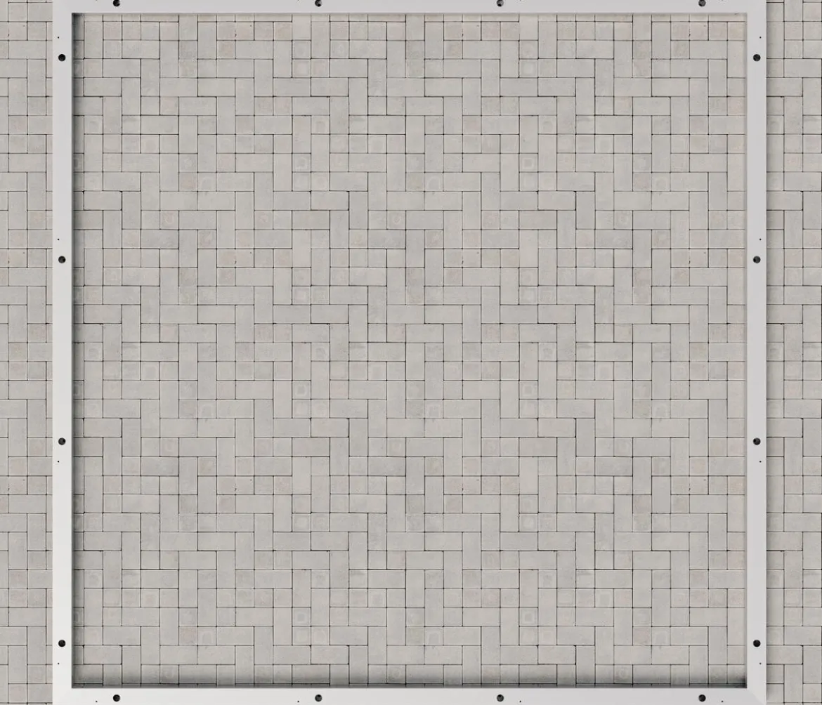 Hörmann Aluminium-Bodenrahmen für Gerätehaus Juno JSD10/JFD10/JPD10