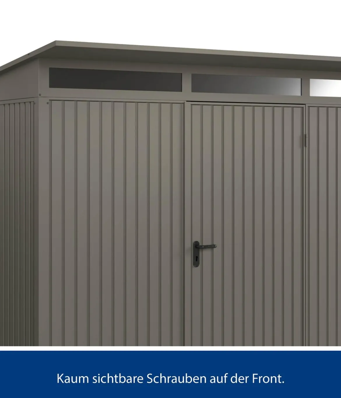 Hörmann Berry-Gerätehaus Classic-P Typ 3, ca. B312,7/H232,3/T283,4 cm