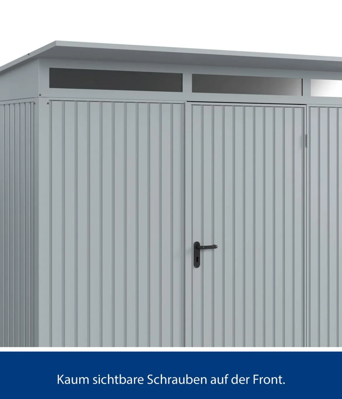 Hörmann Berry-Gerätehaus Classic-P Typ 3, ca. B312,7/H232,3/T283,4 cm