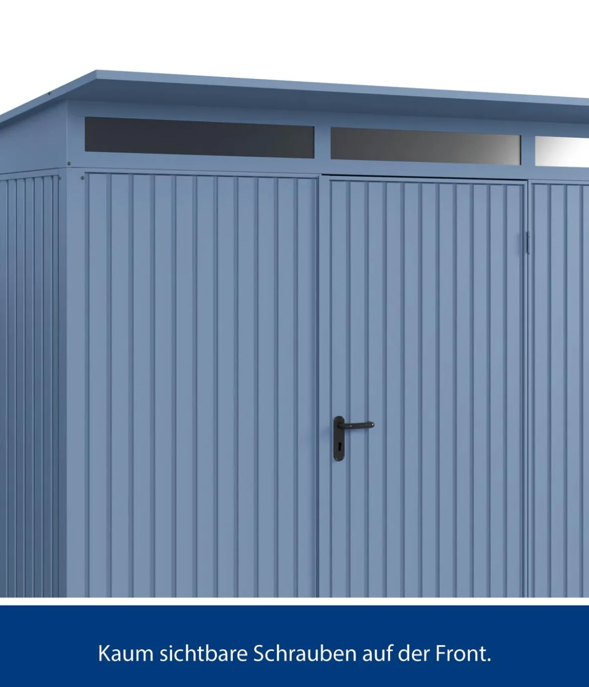 Hörmann Berry-Gerätehaus Classic-P Typ 3, ca. B312,7/H232,3/T283,4 cm