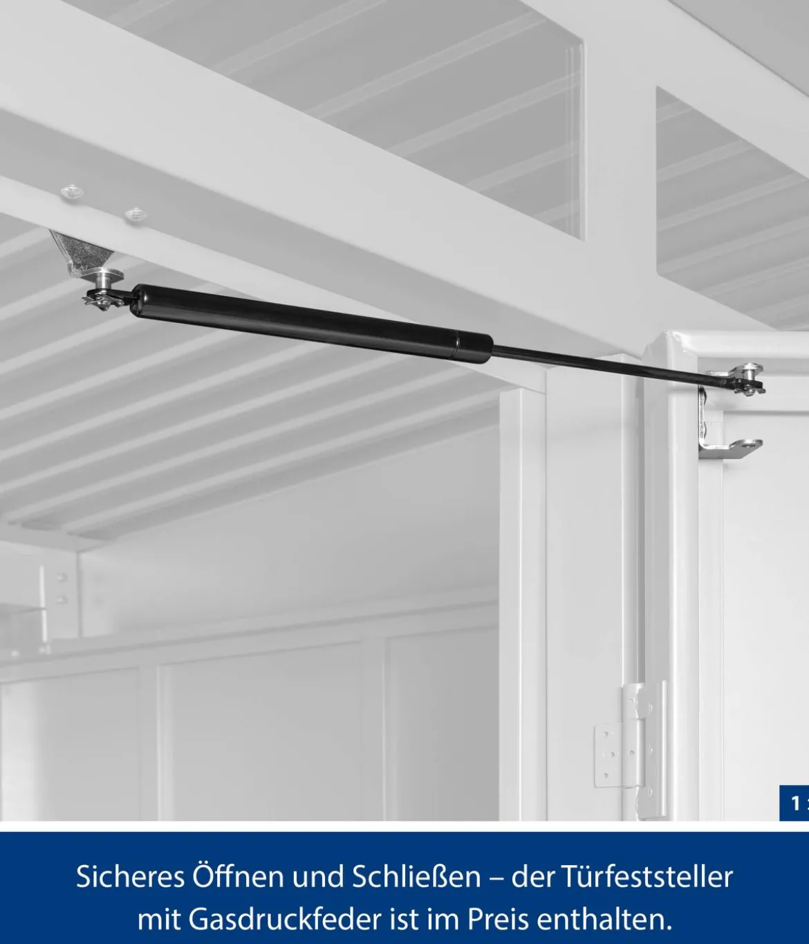 Hörmann Berry-Gerätehaus Classic-P Typ 3, ca. B312,7/H232,3/T283,4 cm