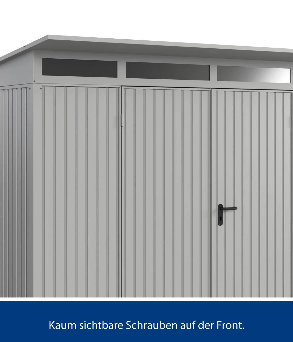 Hörmann Berry-Gerätehaus Classic-P Typ 3, ca. B312,7/H232,3/T283,4 cm