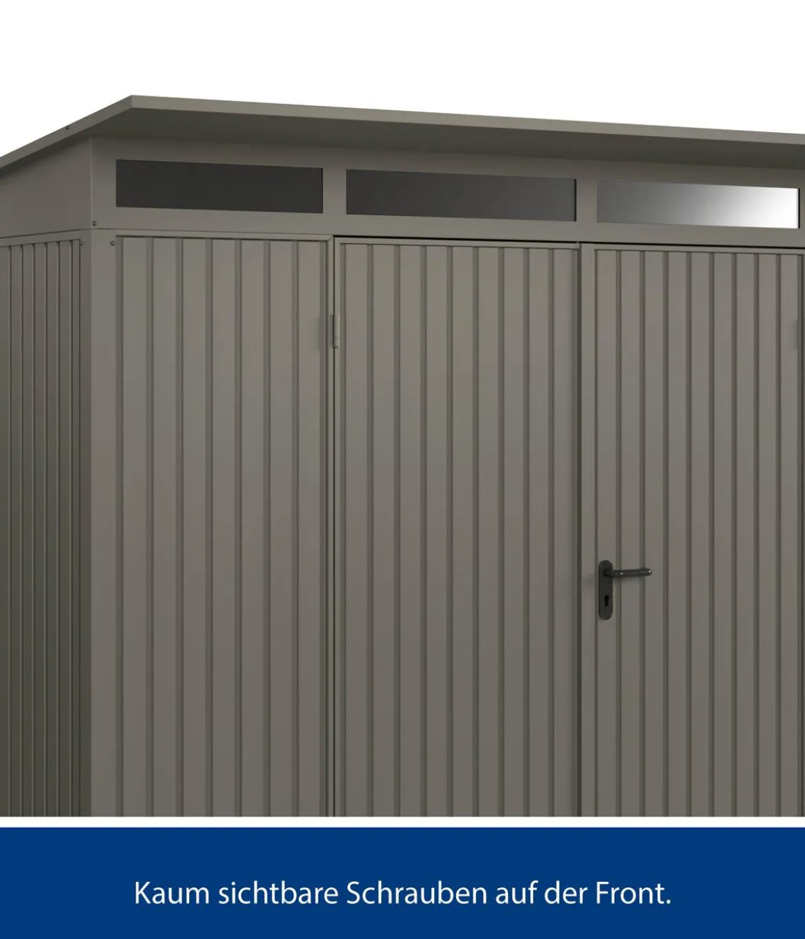 Hörmann Berry-Gerätehaus Classic-P Typ 3, ca. B312,7/H232,3/T283,4 cm