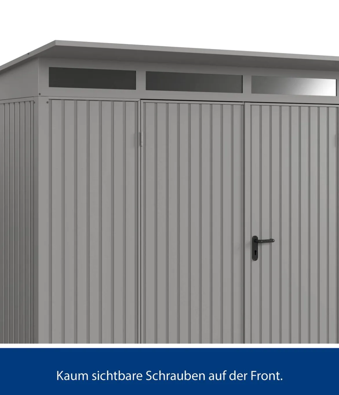 Hörmann Berry-Gerätehaus Classic-P Typ 3, ca. B312,7/H232,3/T283,4 cm