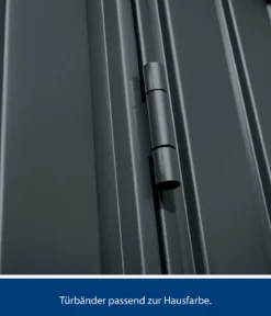 Hörmann Berry-Gerätehaus Classic-S Typ 2, ca. B258,8/H216/T247,7 cm