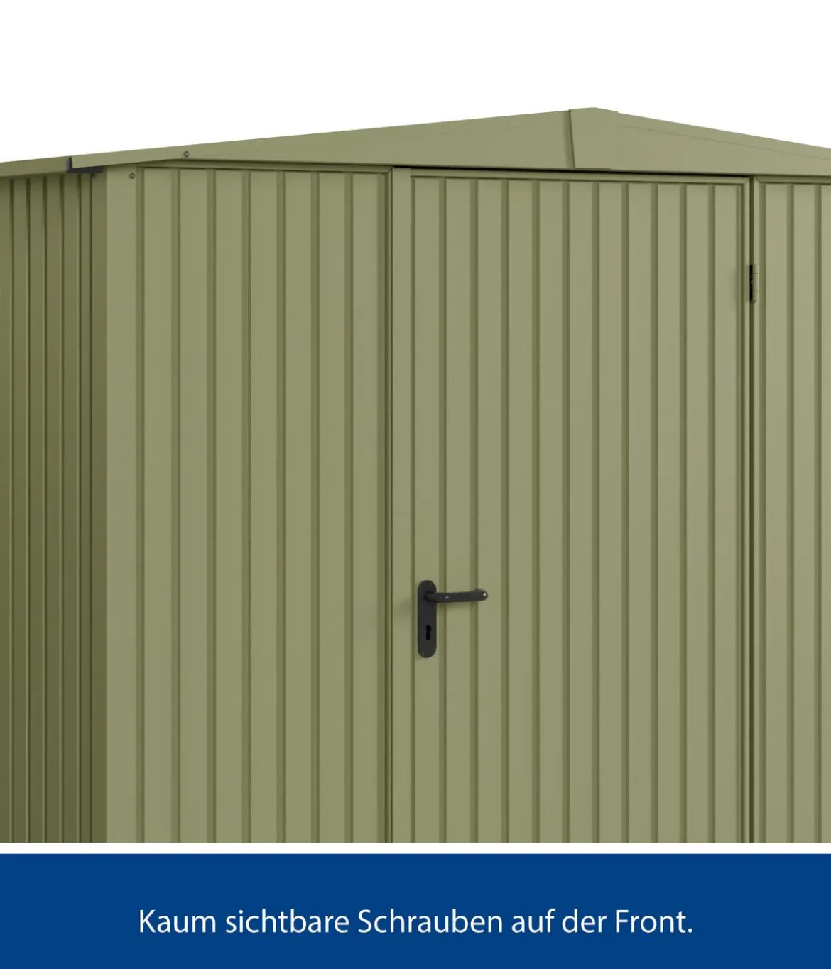 Hörmann Berry-Gerätehaus Classic-S Typ 2, ca. B258,8/H216/T247,7 cm