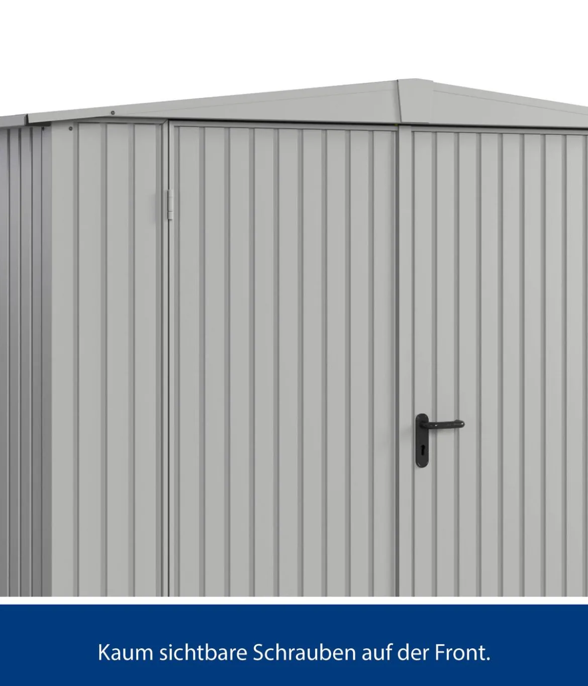 Hörmann Berry-Gerätehaus Classic-S Typ 1, ca. B258,8/H216/T121,3 cm