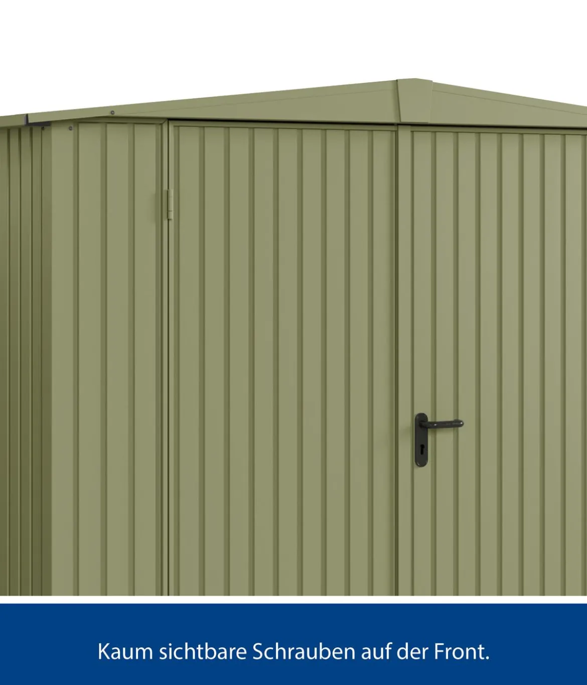 Hörmann Berry-Gerätehaus Classic-S Typ 1, ca. B258,8/H216/T121,3 cm