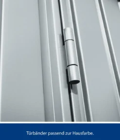 Hörmann Berry-Gerätehaus Classic-P Typ 2, ca. B247,9/H232,3/T283,4 cm