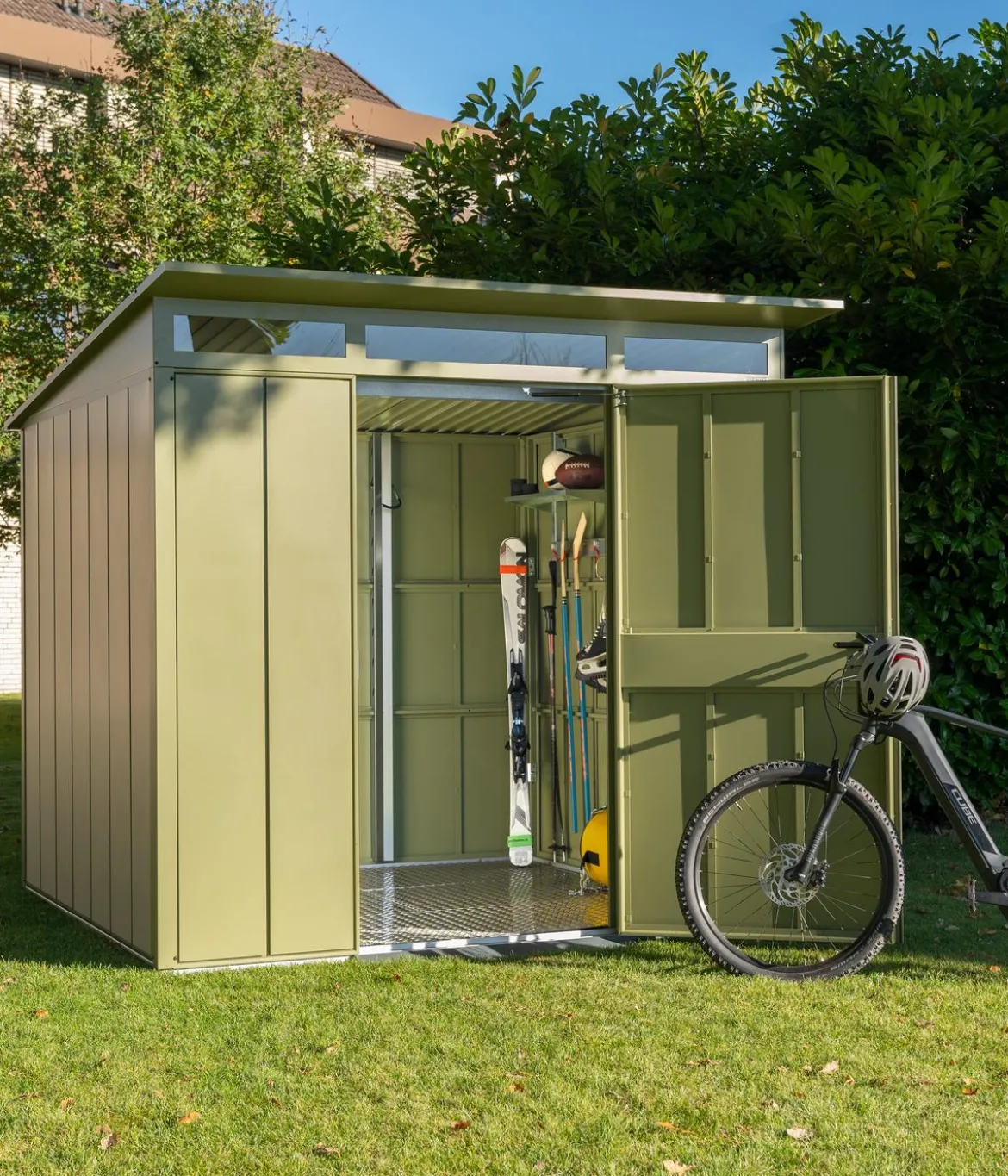 Hörmann Berry-Gerätehaus Modern-P Typ 2, ca. B247,9/H232,3/T283,4 cm