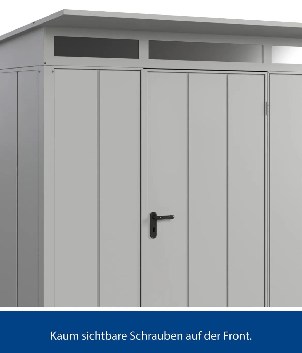 Hörmann Berry-Gerätehaus Modern-P Typ 2, ca. B247,9/H232,3/T283,4 cm