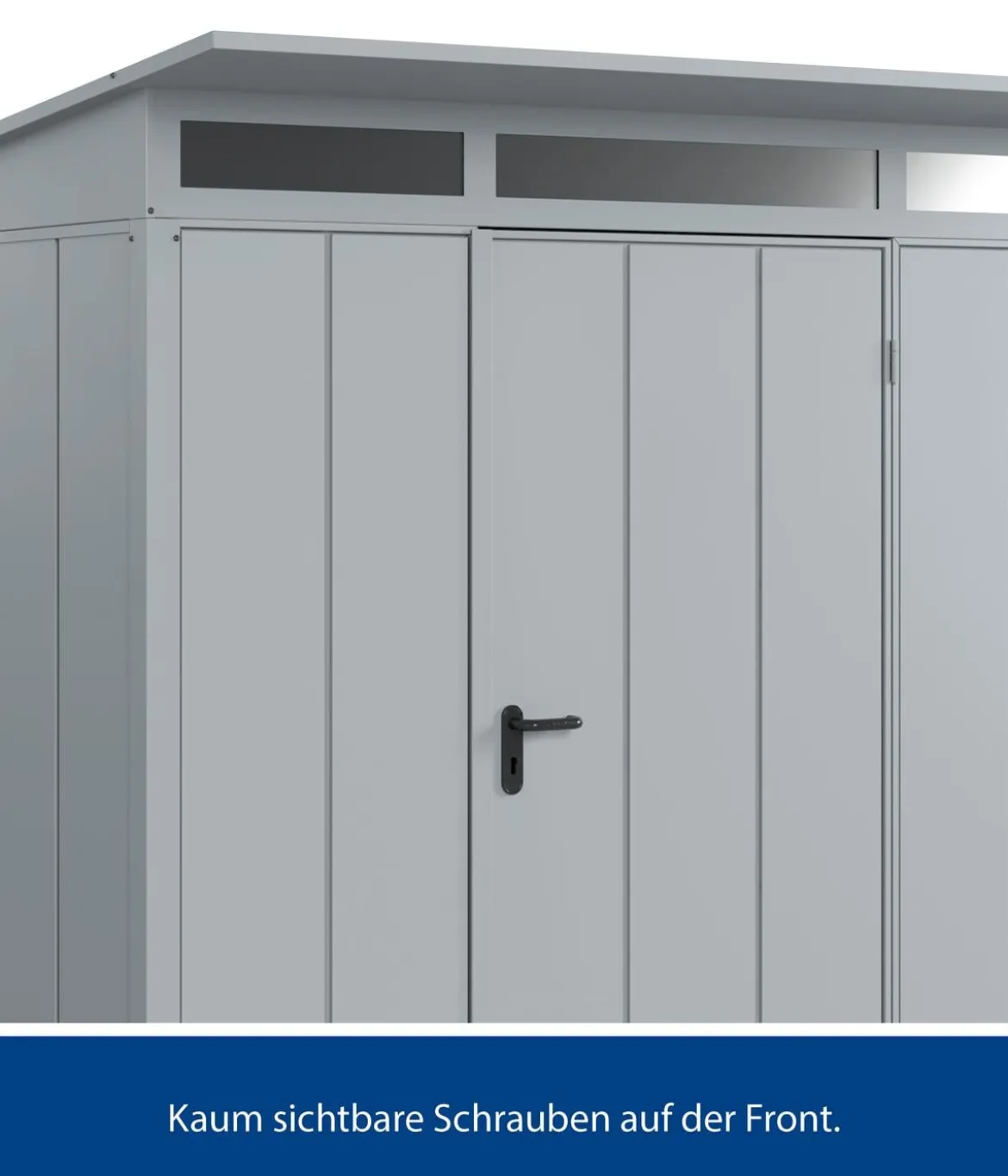 Hörmann Berry-Gerätehaus Modern-P Typ 2, ca. B247,9/H232,3/T283,4 cm