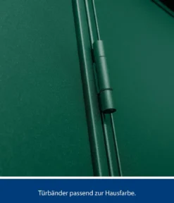 Hörmann Berry-Gerätehaus Modern-P Typ 2, ca. B247,9/H232,3/T283,4 cm
