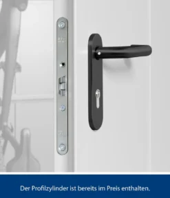 Hörmann Berry-Gerätehaus Modern-P Typ 1, ca. B247,9/H228,6/T153 cm