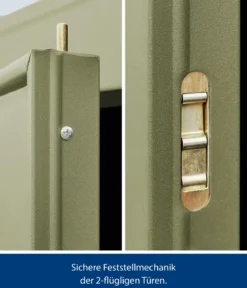 Hörmann Berry-Gerätehaus Modern-P Typ 1, ca. B247,9/H228,6/T153 cm