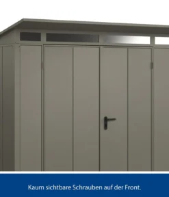 Hörmann Berry-Gerätehaus Modern-P Typ 1, ca. B247,9/H228,6/T153 cm