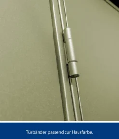Hörmann Berry-Gerätehaus Modern-S Typ 1, ca. B258,8/H216/T121,3 cm