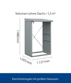 Hörmann Berry-Kaminholzregal Classic
