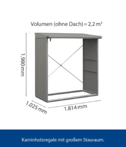 Hörmann Berry-Kaminholzregal Classic