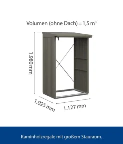 Hörmann Berry-Kaminholzregal Classic