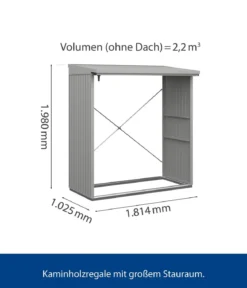 Hörmann Berry-Kaminholzregal Classic