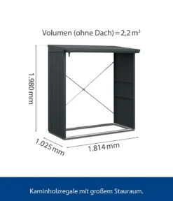 Hörmann Berry-Kaminholzregal Classic