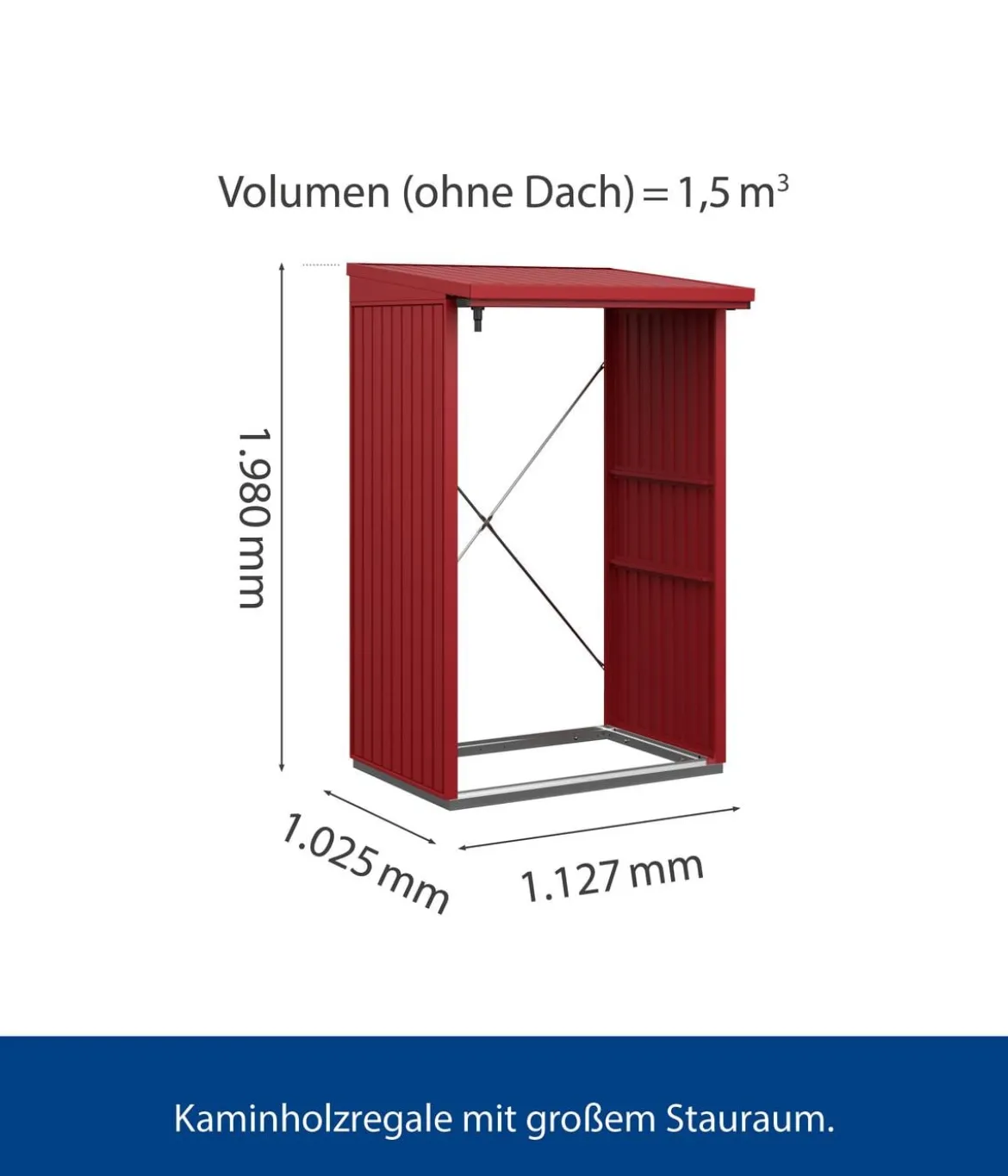 Hörmann Berry-Kaminholzregal Classic
