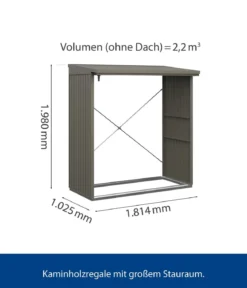 Hörmann Berry-Kaminholzregal Classic
