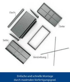 Hörmann Berry-Kaminholzregal Modern