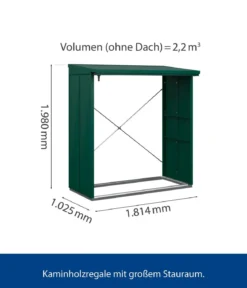 Hörmann Berry-Kaminholzregal Modern