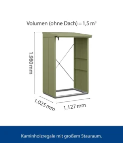 Hörmann Berry-Kaminholzregal Modern