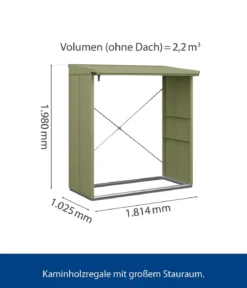 Hörmann Berry-Kaminholzregal Modern